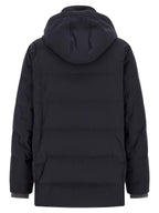 Brunello Cucinelli Blue Polyamide Parka