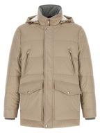 Brunello Cucinelli Beige Polyamide Parka