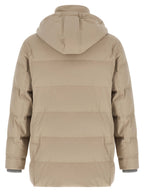 Brunello Cucinelli Beige Polyamide Parka