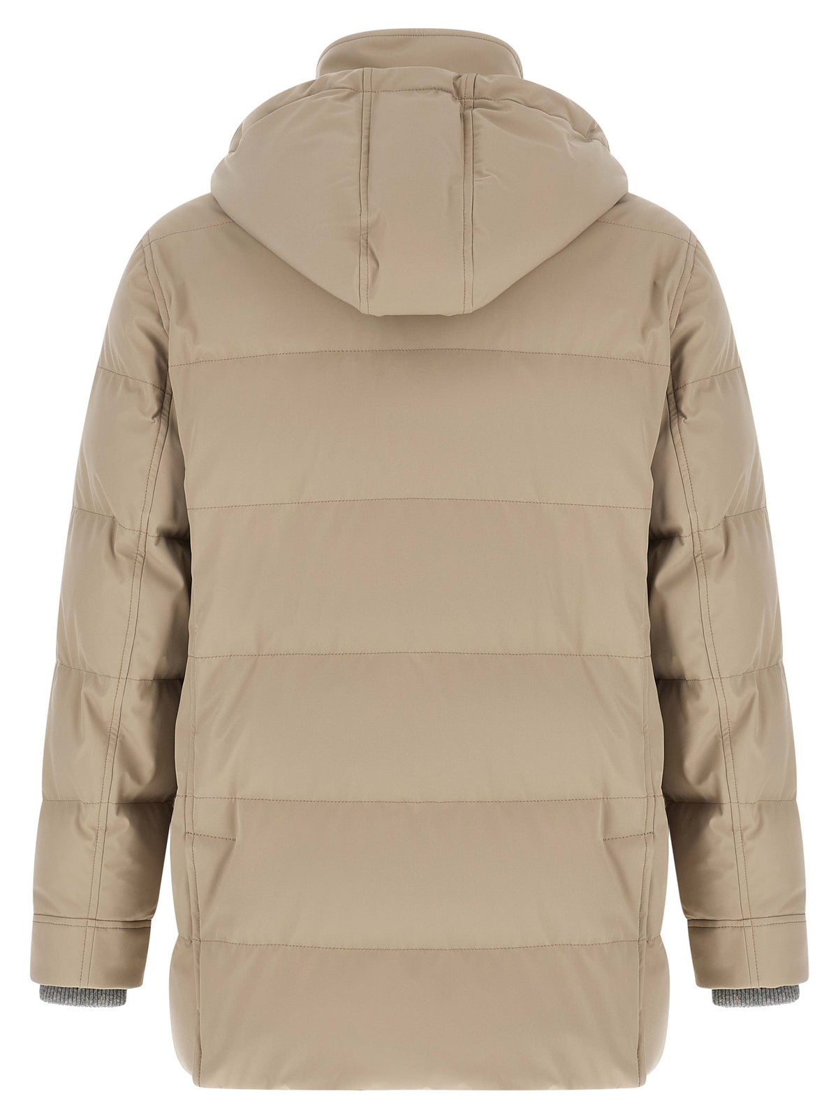 Brunello Cucinelli Beige Polyamide Parka