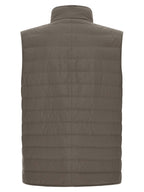 Brunello Cucinelli Bicolor Polyester Sleeveless Jacket