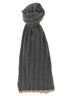 Brunello Cucinelli Gray Cashmere Scarf
