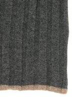 Brunello Cucinelli Gray Cashmere Scarf
