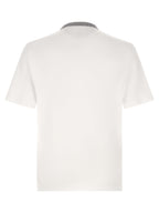 Brunello Cucinelli White Cotton T-Shirt