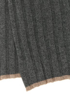 Brunello Cucinelli Gray Cashmere Scarf