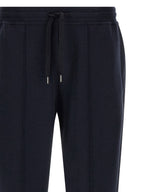 Brunello Cucinelli Blue Cotton Joggers (Workout Pants)