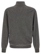 Brunello Cucinelli Gray Cashmere Cardigan