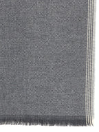 Brunello Cucinelli Gray Wool Scarf