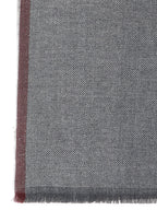 Brunello Cucinelli Gray Wool Scarf