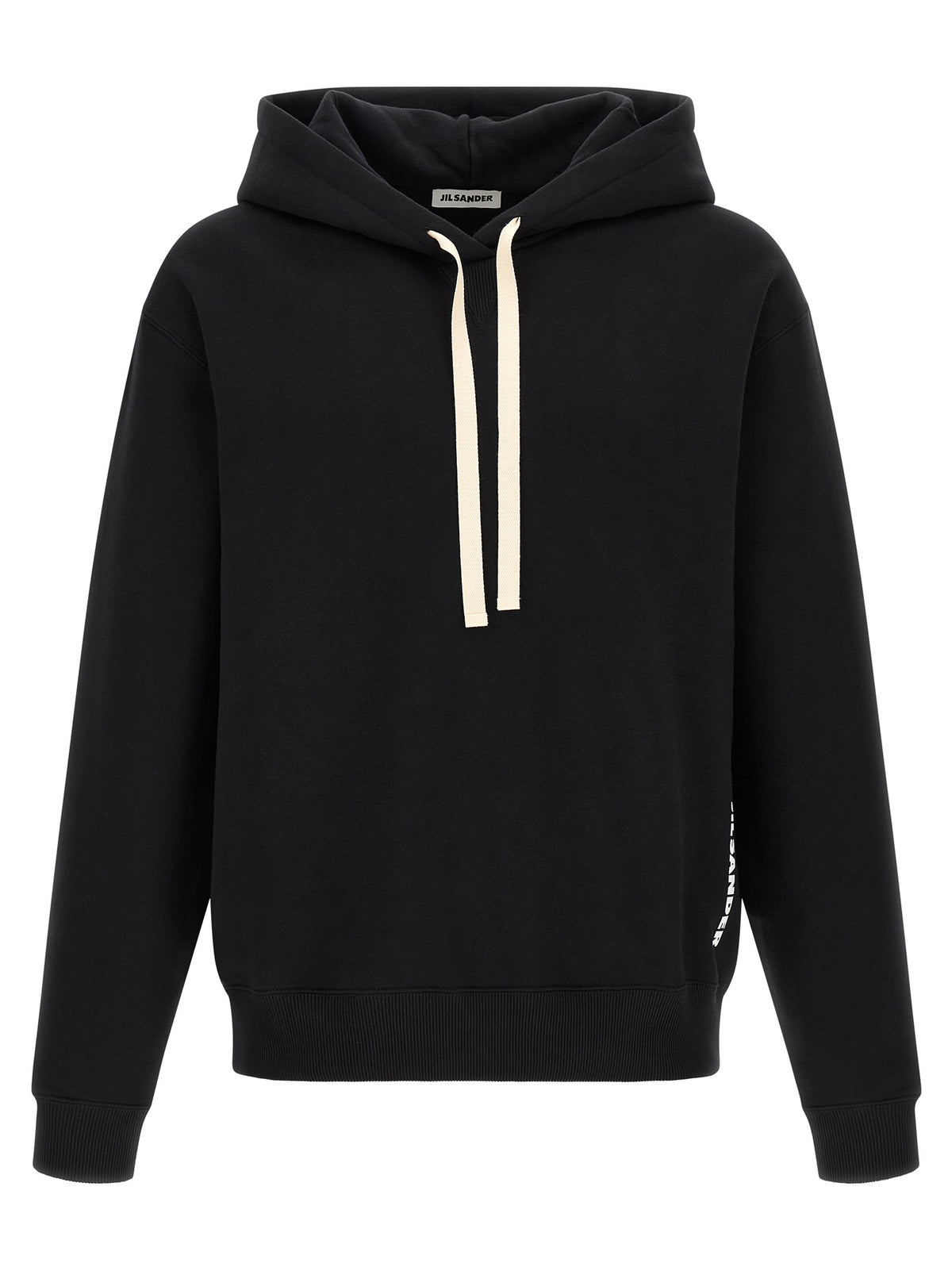 Jil Sander Black Cotton Sweatshirt