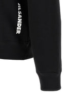 Jil Sander Black Cotton Sweatshirt