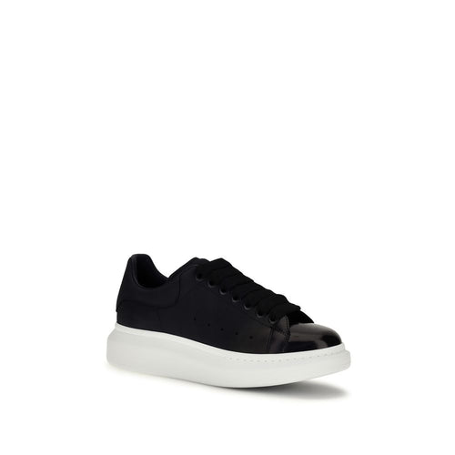 Alexander McQueen Blue Calf Leather Bos Taurus Chunky Sneakers