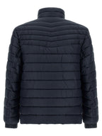 Hugo Boss Blue Polyamide Full-Length Jacket