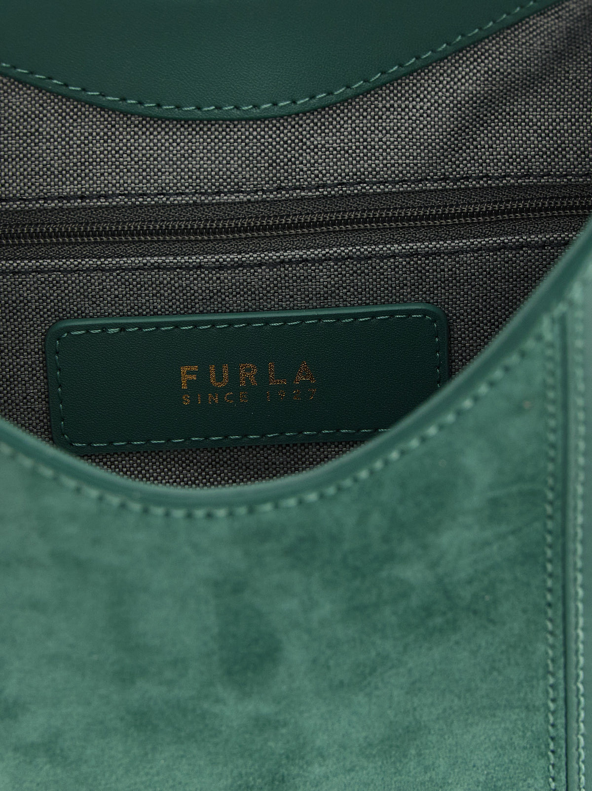 Furla Bicolor Calfskin Shoulder Bag