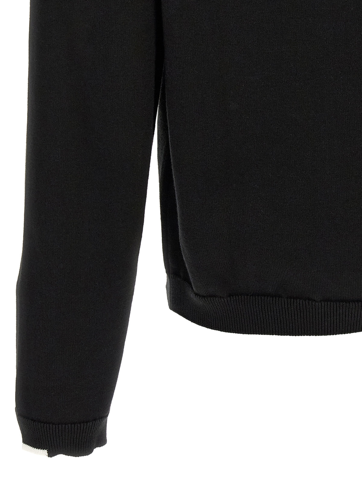 Hugo Boss Black Cotton Cardigan