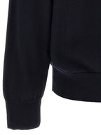 Hugo Boss Blue Cotton Cardigan
