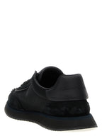 Dolce & Gabbana Black Calfskin Athletic Sneakers