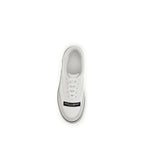 Dolce & Gabbana White Cotton Low Top Sneakers