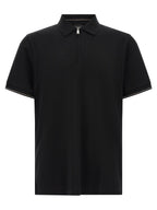Hugo Boss Black Cotton Polo Shirt