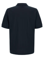Hugo Boss Blue Cotton Polo Shirt
