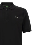 Hugo Boss Black Cotton Polo Shirt