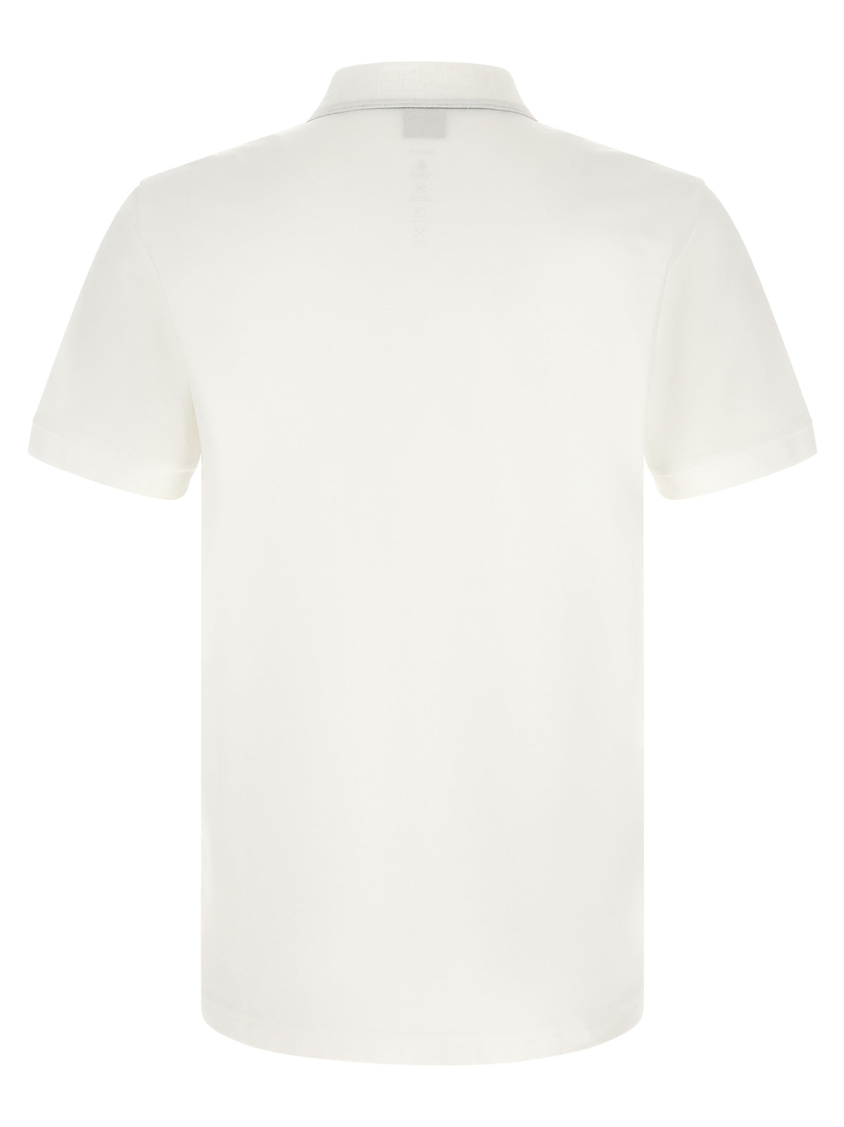 Hugo Boss White Cotton Polo Shirt