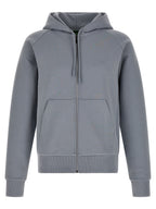 Hugo Boss Gray Cotton Sweatshirt