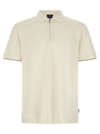 Hugo Boss Beige Cotton Polo Shirt