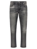 Dolce & Gabbana Gray Cotton Jeans Denim