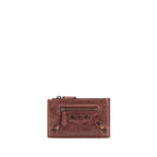 Balenciaga Bordeaux Lamb Ovis Aries Wallet