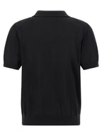 Hugo Boss Black Virgin Wool Polo Shirt
