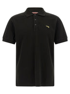 Kenzo Black Cotton Polo Shirt