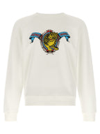 Kenzo White Viscose Sweatshirt