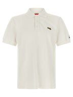 Kenzo White Cotton Polo Shirt