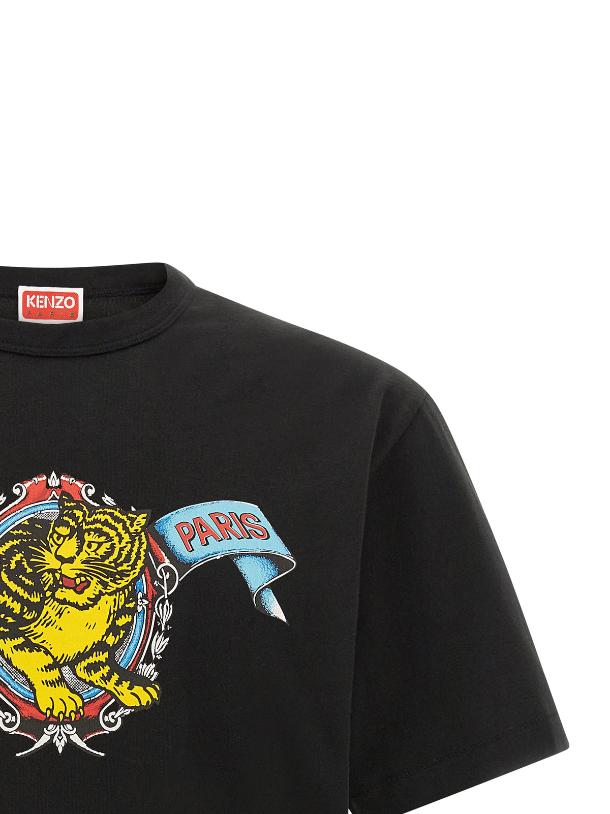 Kenzo Black Cotton T-Shirt