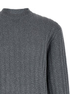 Hugo Boss Gray Cotton Cardigan