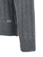 Hugo Boss Gray Cotton Cardigan