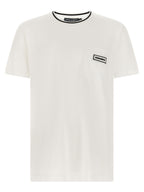 Dolce & Gabbana White Cotton T-Shirt