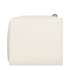 Jil Sander White Leather Wallet
