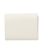 Jil Sander Beige Leather Wallet