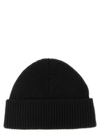 Ami Paris Black Wool Beanie