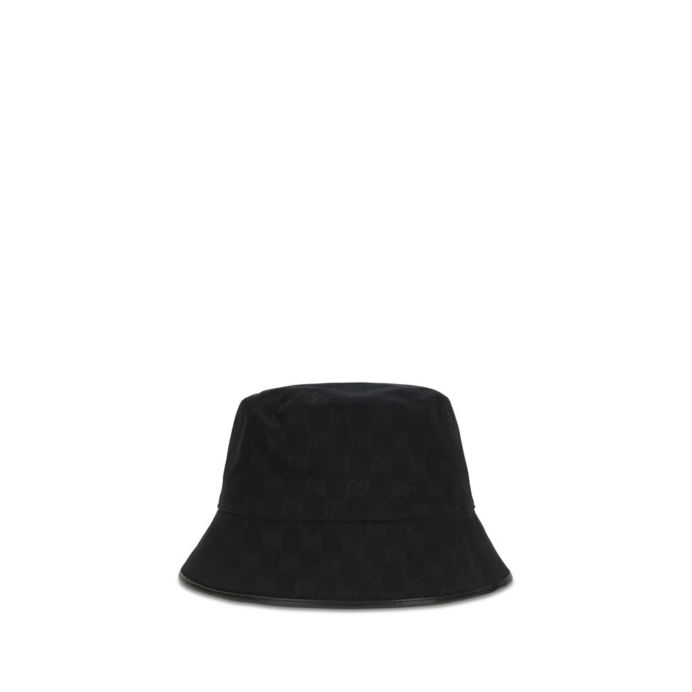 Gucci Black Fabric Bucket Hat