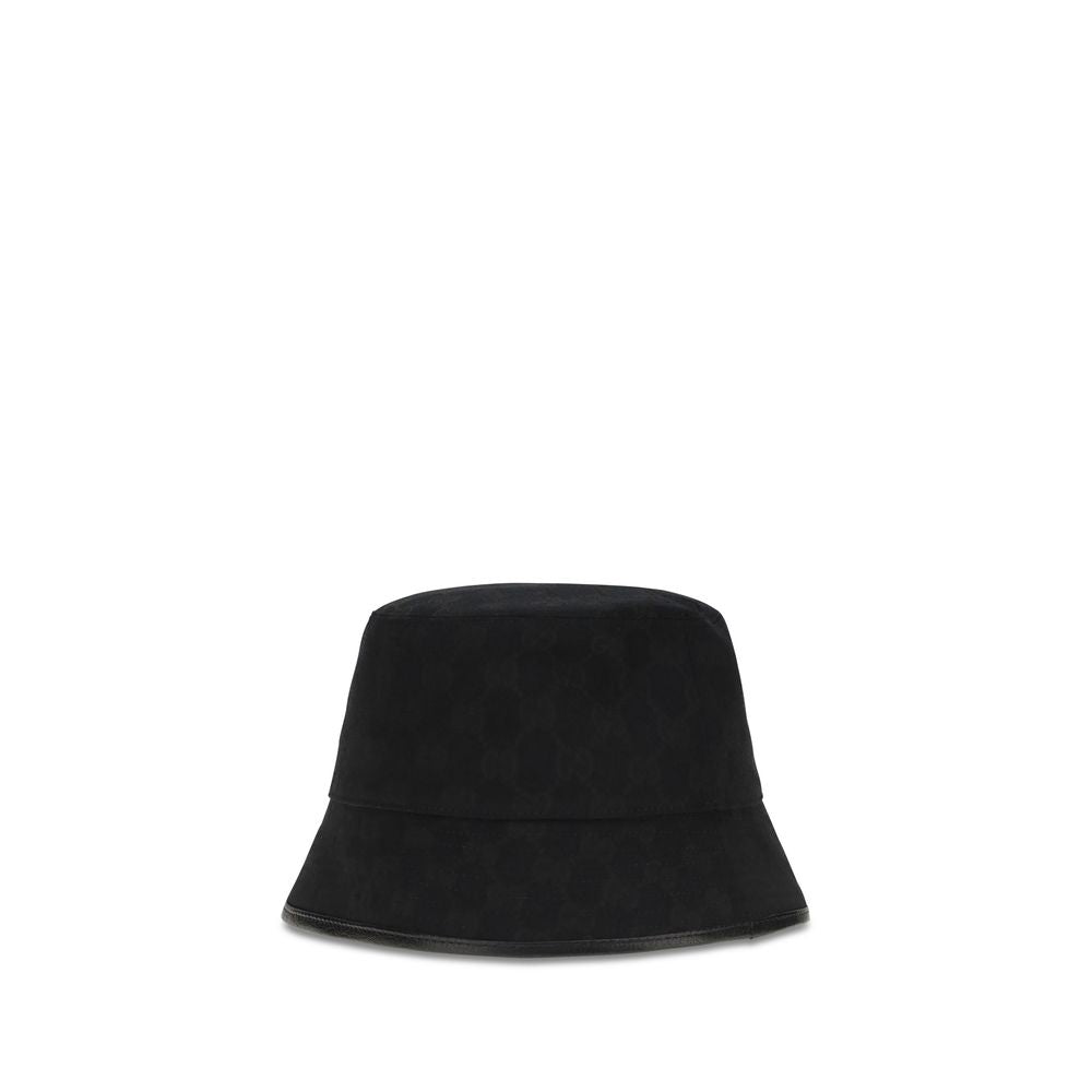 Gucci Black Fabric Bucket Hat