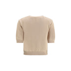 Max Mara Beige Cotton Sweatshirt