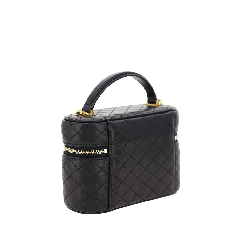 Saint Laurent Black Calf Leather Bos Taurus Shoulder Bag