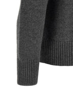 Ami Paris Gray Wool Cardigan