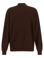 Lemaire Bordeaux Wool Cardigan