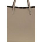 Fendi Beige Calf Leather Bos Taurus Shoulder Bag