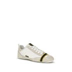 Fendi Gray Fabric Athletic Sneakers