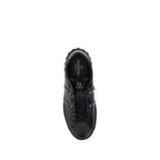 Valentino Garavani Black Calf Leather Bos Taurus Sneakers